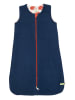 loud + proud Wende-Babyschlafsack in Dunkelblau