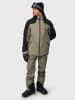 Brunotti Softshell-Ski-/Snowboardjas "Mattaki" beige/zwart