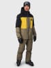 Brunotti Ski-/Snowboardjas "Aratin" kaki/zwart/geel