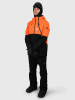 Brunotti Ski-/ Snowboardjacke "Curtis" in Orange/ Schwarz