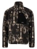 Brunotti Fleecepullover "Kelstyn-Print" in Schwarz/ Beige