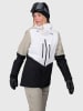 Brunotti Ski-/ Snowboardjacke "Avamon" in Weiß/ Schwarz/ Beige
