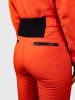 Brunotti Softshellowe spodnie narciarskie "Coldlake" w kolorze pomarańczowym