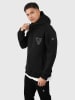 Brunotti Sweatjacke "Stickers" in Schwarz