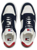Tommy Hilfiger Shoes Skórzane sneakersy w kolorze biało-granatowym