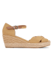Tommy Hilfiger Shoes Keilsandaletten in Beige