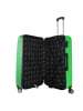 Geographical Norway 5-delige hardcase-trolleyset "Softless" groen
