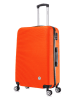 Geographical Norway 5-delige hardcase-trolleyset "Solomun" oranje
