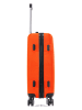 Geographical Norway 5tlg. Hardcase-Trolleyset "Solomun" in Orange