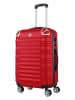 Geographical Norway 5-delige hardcase-trolleyset "Sourcing" rood