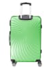 Geographical Norway 5-delige hardcase-trolleyset "Sunlighteo" groen