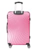 Geographical Norway 5tlg. Hardcase-Trolleyset "Sunlighteo" in Rosa