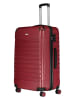Geographical Norway 3-delige hardcase-trolleyset "Shock" rood