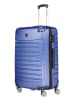 Geographical Norway 3tlg. Hardcase-Trolleyset "Shock" in Blau