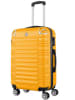 Geographical Norway 3-delige hardcase-trolleyset "Sourcing" oranje