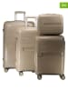 Geographical Norway 4-delige hardcase-trolleyset "Sarovel" beige