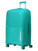 Geographical Norway 4-delige hardcase-trolleyset "Sarovel" turquoise