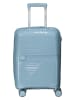 Geographical Norway Hardcase-Trolley "Sarovel" in Hellblau - (B)34 x (H)53 x (T)21 cm