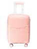 Geographical Norway Hardcase-Trolley "Silkovette" in Hellrosa - (B)34 x (H)53 x (T)21 cm