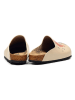 Calceo Clogs in Beige/ Bunt