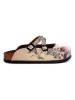 Calceo Clogs beige/meerkleurig