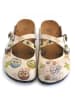 Calceo Clogs beige/meerkleurig
