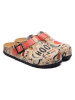 Calceo Clogs beige/meerkleurig