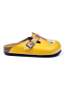 Calceo Clogs in Gelb/ Bunt