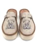 Calceo Clogs in Beige