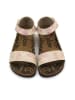 Calceo Sandalen beige/lichtroze