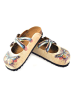 Calceo Clogs beige/meerkleurig