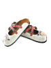 Calceo Clogs in Creme/ Bunt