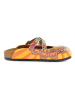Calceo Clogs oranje/geel/meerkleurig
