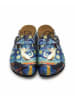 Calceo Clogs donkerblauw