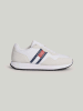 Tommy Hilfiger Shoes Leder-Sneakers in Weiß/ Beige