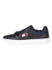 Tommy Hilfiger Shoes Leren sneakers zwart