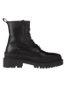 Tommy Hilfiger Shoes Leder-Boots in Schwarz