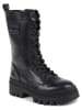 Tommy Hilfiger Shoes Leder-Boots in Schwarz