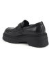 Tommy Hilfiger Shoes Leder-Mokassins in Schwarz