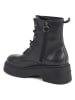 Tommy Hilfiger Shoes Leder-Boots in Schwarz