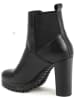 Tommy Hilfiger Shoes Leder-Chelsea-Boots in Schwarz