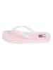 Tommy Hilfiger Shoes Zehentrenner in Rosa