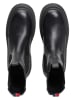 Tommy Hilfiger Shoes Leder-Chelsea-Boots in Schwarz