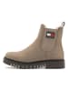 Tommy Hilfiger Shoes Leren chelseaboots kaki