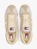 Tommy Hilfiger Shoes Leder-Sneakers in Beige/ Creme