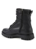 Tommy Hilfiger Shoes Leder-Boots in Schwarz