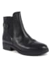 Tommy Hilfiger Shoes Leder-Chelsea-Boots in Schwarz