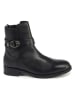 Tommy Hilfiger Shoes Leder-Boots in Schwarz
