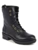Tommy Hilfiger Shoes Leder-Boots in Schwarz