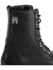 Tommy Hilfiger Shoes Leren boots zwart